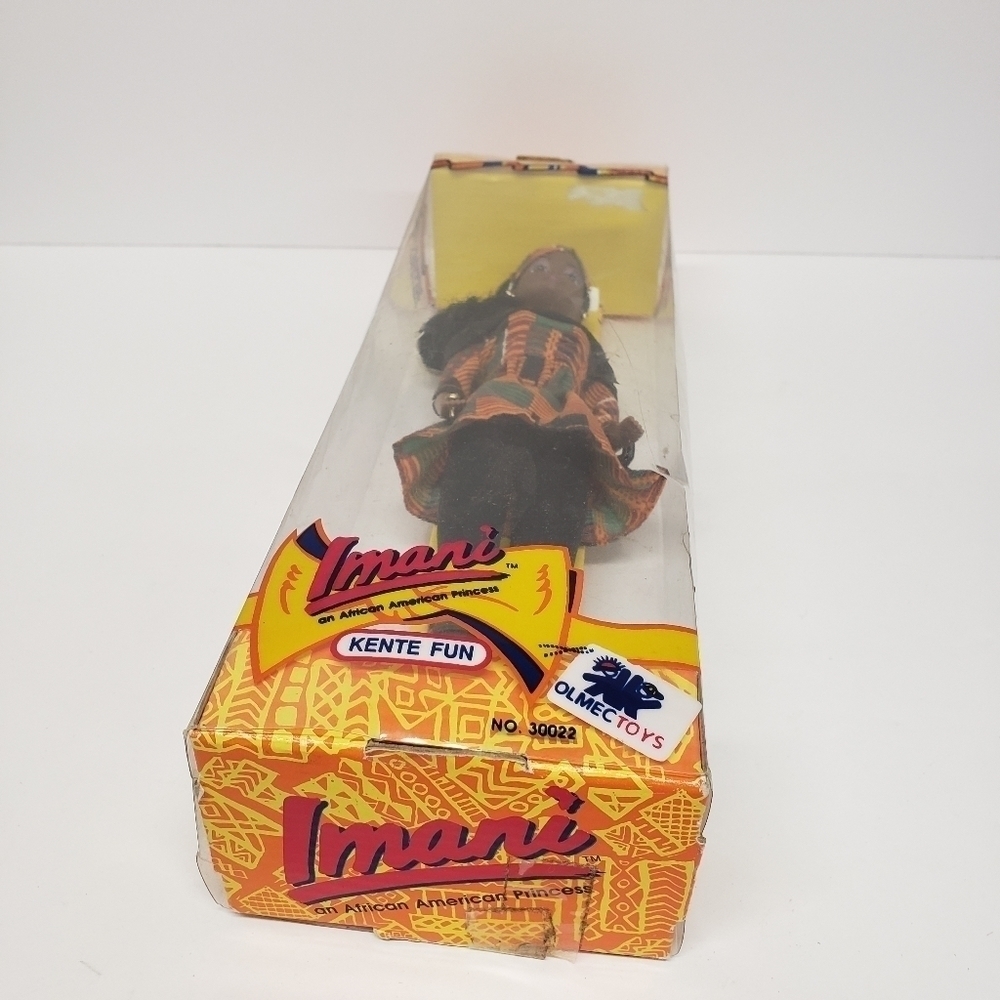 Imani 11.5" African American Princess Kente Fun 1991 Vintage Doll - Picture 5 of 10